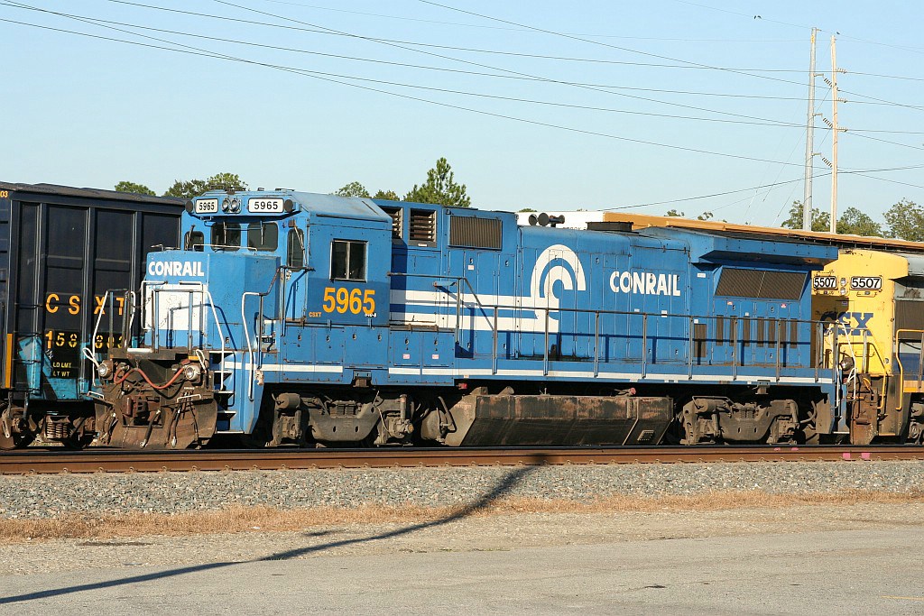 CSX 5965 local power